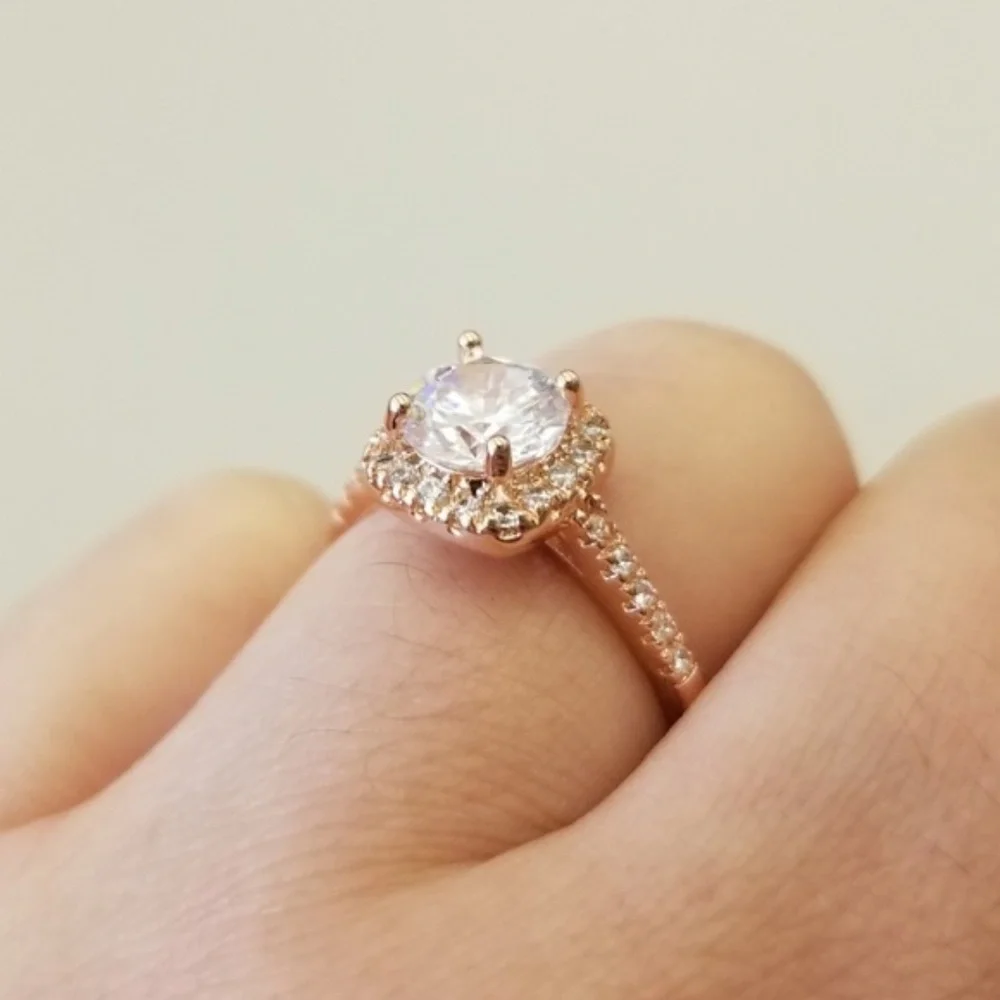 18k 1ct Ring - Picture 8 of 8